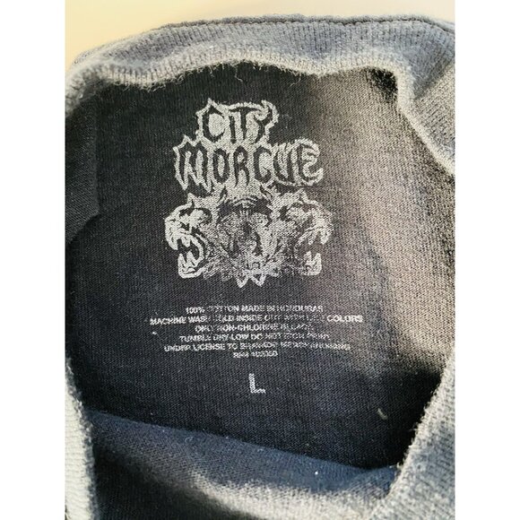 City Morgue Shirt Mens Large Black ZillaKami SosMula Live Tour Graphic Tee Band - Picture 5 of 11